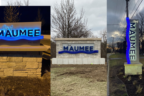 City of Maumee Gateway Signage - The JDI Group